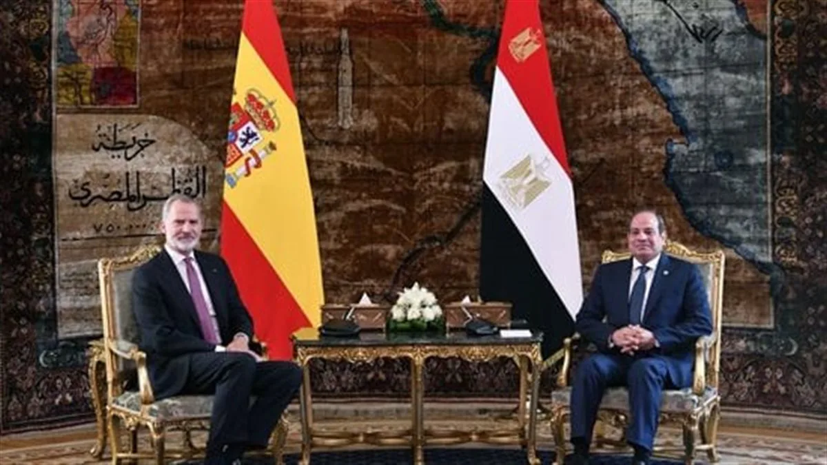 الرئيس السيسي وزوجته يستضيفان عشاءً للملك والملكة الإسبانيين في منطقة الأهرامات