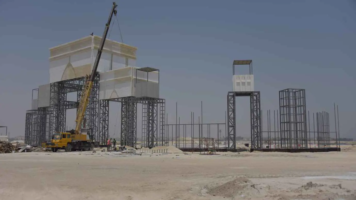 مشاريع قيد الإنشاء بالمنطقة الشرقية في السعودية.