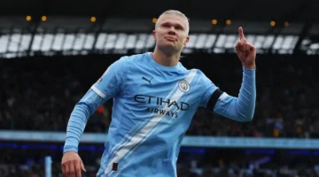 10 أهداف مسجلة لهالاند في الدوري الإنجليزي بعد 8 جولات.webp