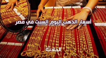 الذهب ترتفع اليوم السبت في مصر