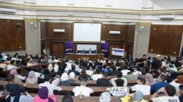 الذكاء الاصطناعي لمكافحة التهديدات الإلكترونية في مؤتمر بجامعة القاهرة.webp
