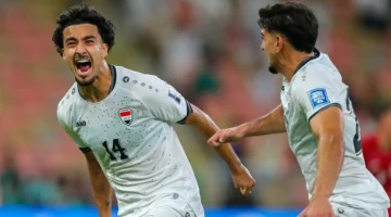 زيدان… العراق يحقق انتصارًا على إندونيسيا ويستعد لمواجهة مثيرة.webp
