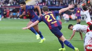 الدوري الإسباني بعد انتصار برشلونة المثير على جيرونا.webp