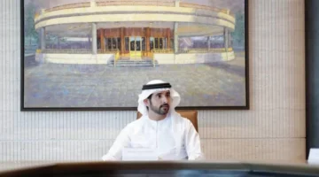 بن محمد يعلن عن إطلاق منصة تطوير الذكاء الاصطناعي.webp