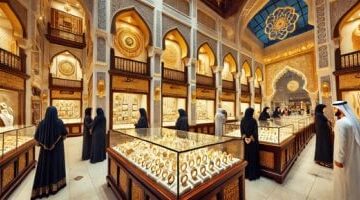 الذهب اليوم في الإمارات عيار 21 يصل إلى 45500