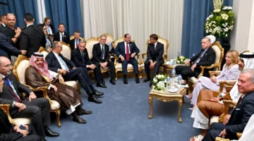 هامش قمة السلام، السيسي يشارك في مناسبة دولية لتنسيق.webp