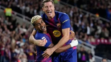 ثنائي برشلونة المصاب قبل مباراة الديربي في الليجا.webp