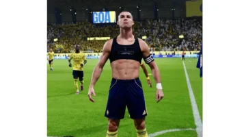 احتفل رونالدو بخلع قميص النصر؟.webp