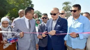 محافظ الأقصر ي inaugurates سوق اليوم الواحد في مركز ومدينة البياضية