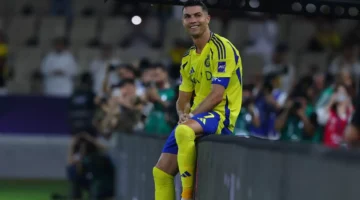 مدرجات النصر لحظة فكاهية بين رونالدو وسبيد بعد مباراة.webp