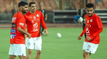 مصر يختتم تمارينه قبل مواجهة غينيا بيساو في تصفيات.webp