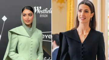 النملة تتألق بأسلوبها الفريد مستلهمة من إطلالة الأميرة رجوة.webp