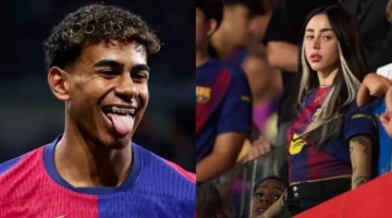 يتواجد في تدريب برشلونة برفقة صديقته فيديو.webp