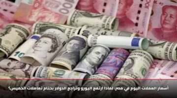 asaar alamlat alywm fy msr lmadha artfa alywrw wtraja aldwlar bkhtam taamlat alkhmys 1