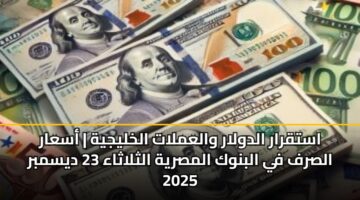 astqrar aldwlar walamlat alkhlyjyh asaar alsrf fy albnwk almsryh althlathaa 23 dysmbr 2025 3