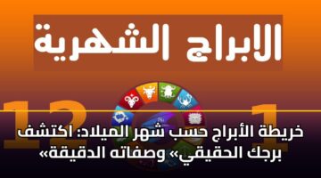 khryth alabraj hsb shhr almylad aktshf brjk alhqyqy wsfath aldqyqh