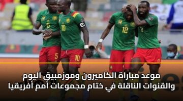 mwad mbarah alkamyrwn wmwzmbyq alywm walqnwat alnaqlh fy khtam mjmwaat amm afryqya