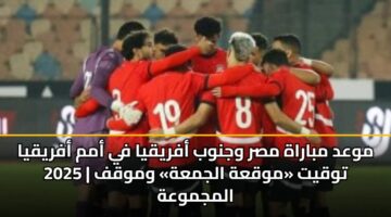 mwad mbarah msr wjnwb afryqya fy amm afryqya 2025 twqyt mwqah aljmah wmwqf almjmwah