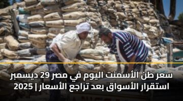 sar tn alasmnt alywm fy msr 29 dysmbr 2025 astqrar alaswaq bad traja alasaar