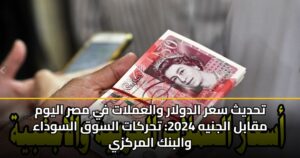 تحديث سعر الدولار والعملات في مصر اليوم مقابل الجنيه 2025: تحركات السوق السوداء والبنك المركزي