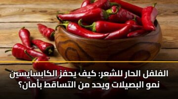 alflfl alhar llshar kyf yhfz alkabsaysyn nmw albsylat wyhd mn altsaqt baman 3