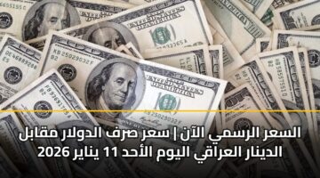 alsar alrsmy alaan sar srf aldwlar mqabl aldynar alaraqy alywm alahd 11 ynayr 2026 3
