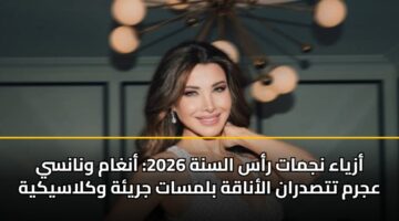 azyaa njmat ras alsnh 2026 angham wnansy ajrm ttsdran alanaqh blmsat jryh wklasykyh