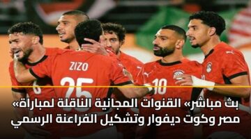 bth mbashr alqnwat almjanyh alnaqlh lmbarah msr wkwt dyfwar wtshkyl alfraanh alrsmy 1