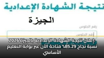 ialan ntyjh alshhadh aliadadyh baljyzh 2026 nsbh njah 85.29 mtahh alaan abr bwabh altalym alasasy