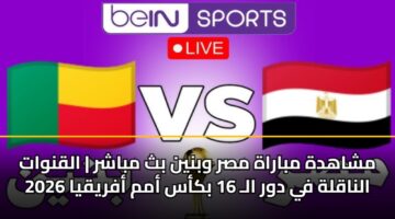 mshahdh mbarah msr wbnyn bth mbashr alqnwat alnaqlh fy dwr al 16 bkas amm afryqya 2026