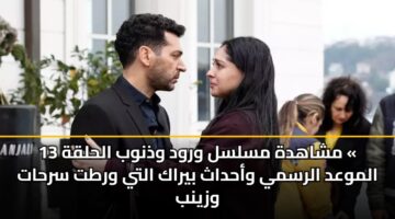 mshahdh mslsl wrwd wdhnwb alhlqh 13 almwad alrsmy wahdath byrak alty wrtt srhat wzynb