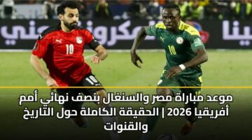 mwad mbarah msr walsnghal bnsf nhay amm afryqya 2026 alhqyqh alkamlh hwl altarykh walqnwat