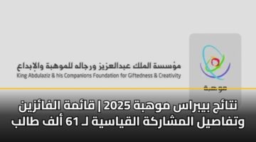 ntaj bybras mwhbh 2025 qamh alfazyn wtfasyl almsharkh alqyasyh l 61 alf talb