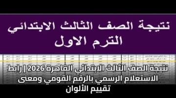 ntyjh alsf althalth alabtday alqahrh 2026 rabt alastalam alrsmy balrqm alqwmy wmana tqyym alalwan 3