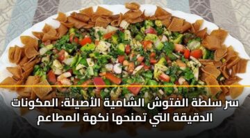 sr slth alftwsh alshamyh alasylh almkwnat aldqyqh alty tmnhha nkhh almtaam 3