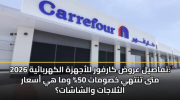 tfasyl arwd karfwr llajhzh alkhrbayh 2026 mta tnthy khswmat 50 wma hy asaar althlajat walshashat 3