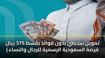 tmwyl shkhsy bdwn fwad bqst 375 ryal frsh alsawdyh alrsmyh llrjal walnsaa