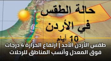 tqs alardn alahd artfaa alhrarh 4 drjat fwq almadl wansb almnatq llrhlat 2