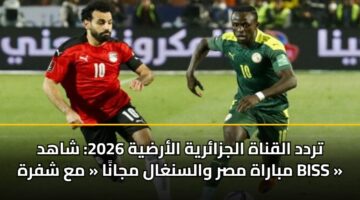 trdd alqnah aljzaryh alardyh 2026 shahd mbarah msr walsnghal mjana ma shfrh biss 3