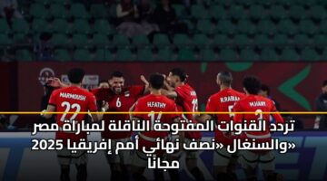 trdd alqnwat almftwhh alnaqlh lmbarah msr walsnghal nsf nhay amm ifryqya 2025 mjana
