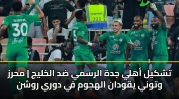 tshkyl ahly jdh alrsmy dd alkhlyj mhrz wtwny yqwdan alhjwm fy dwry rwshn