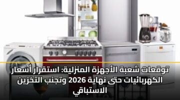 twqaat shabh alajhzh almnzlyh astqrar asaar alkhrbayat hta nhayh 2026 wtjnb altkhzyn alastbaqy 1
