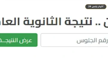rabt ntyjh althanwyh alaamh 24